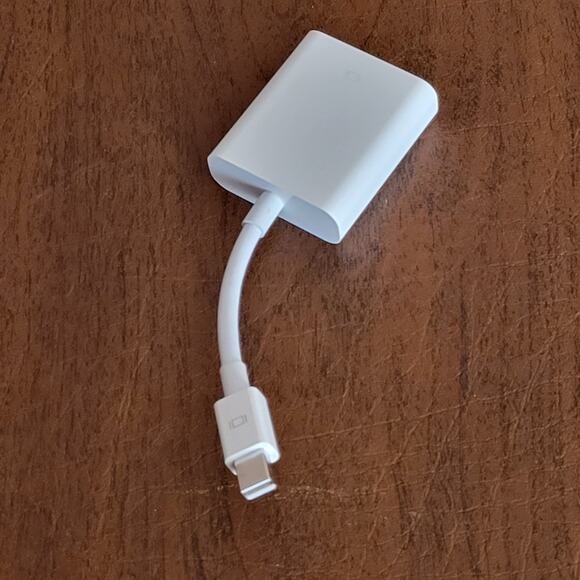 APPLE A1307 Mini Display Port Mini DP to VGA Cable Adapter Used - Picture 2 of 9